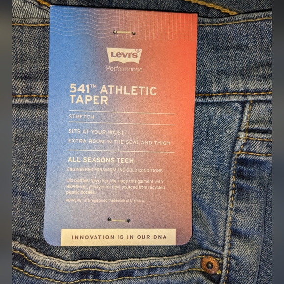 Levi's 541 Athletic Taper Big & Tall Men's Jeans - Picture 6 of 12